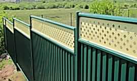 Модульные, секционные заборы