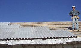 Кровля из шифера