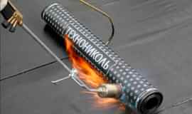 Рулонные наплавляемые кровли