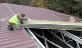 Кровли из сэндвич панелей