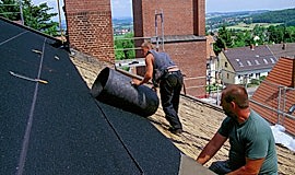 Кровля из рубероида