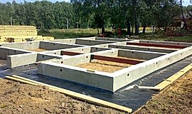 Ленточные фундаменты