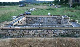 Бутовые фундаменты