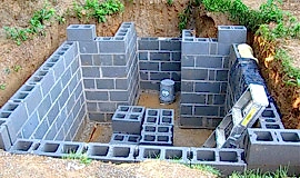 Фундаменты из шлакоблоков