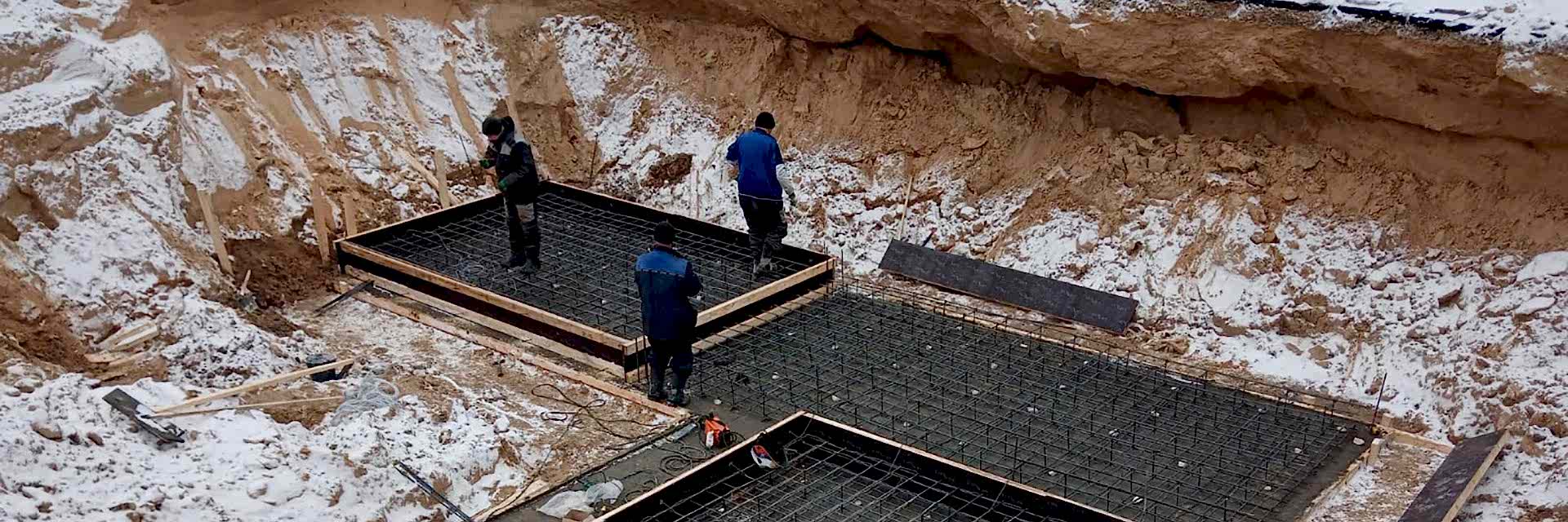 Фундаменты под размещение оборудования - ТПК Астана