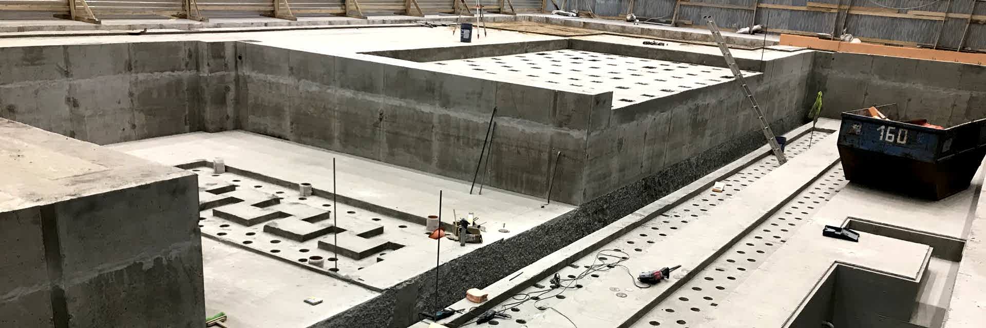 Монолитный фундамент - ТПК Астана