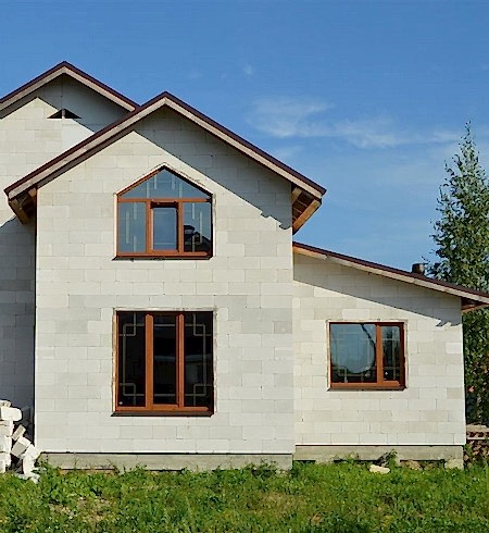 Цены на дом из газосиликатных блоков под ключ