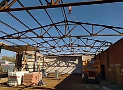 Реконструкция производственного здания