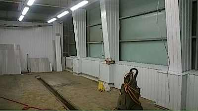 Ремонт здания автомойки