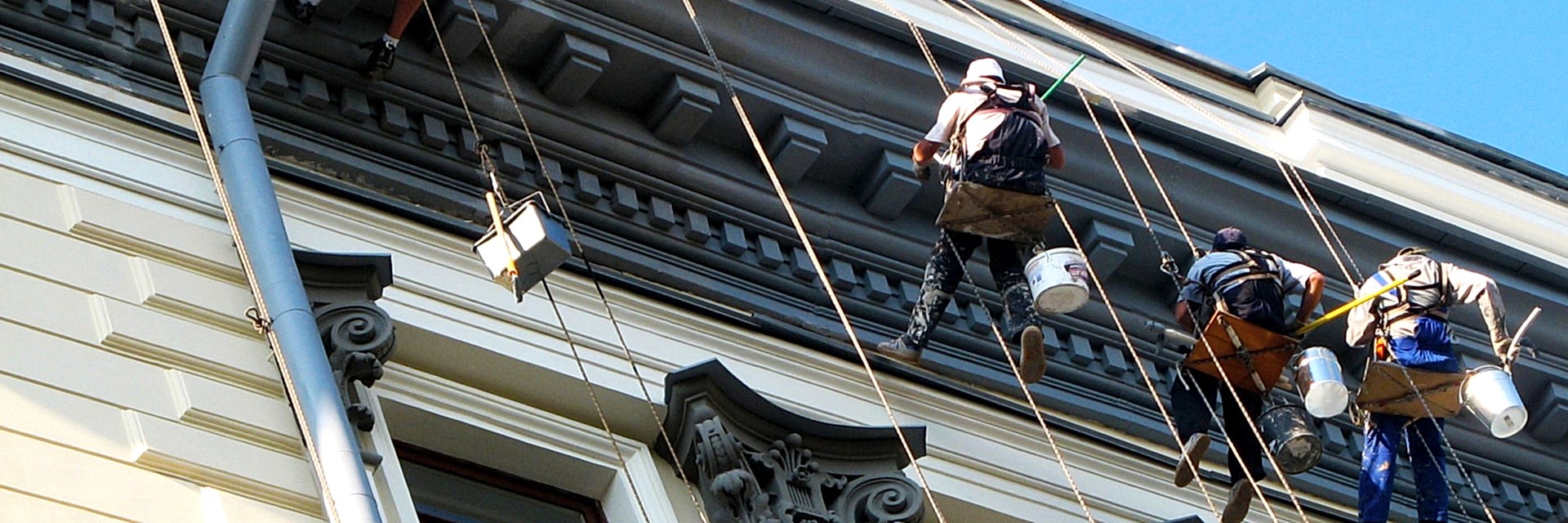 Покраска фасадов зданий - ТПК Астана