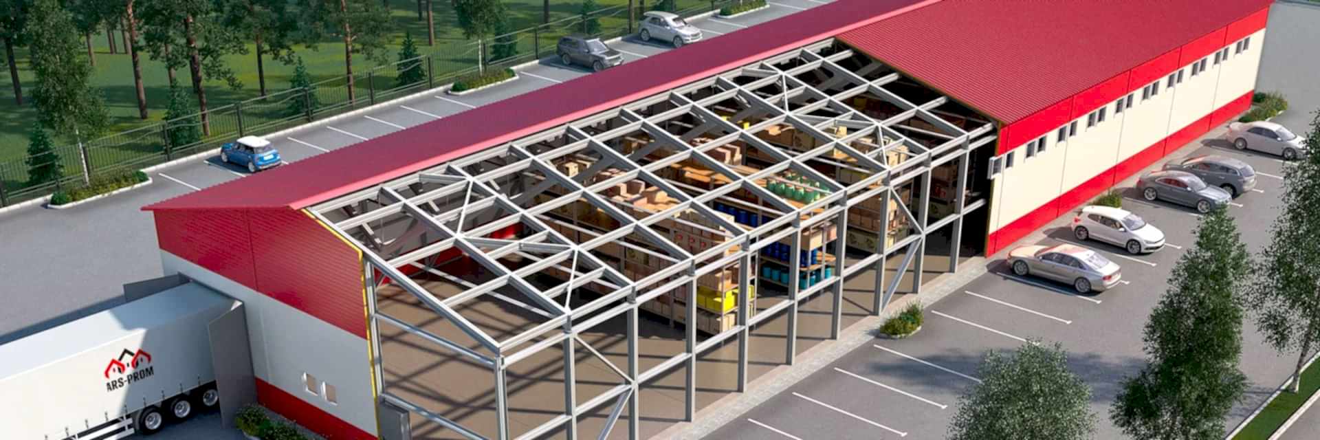 Монтаж сэндвич панелей - ТПК Астана