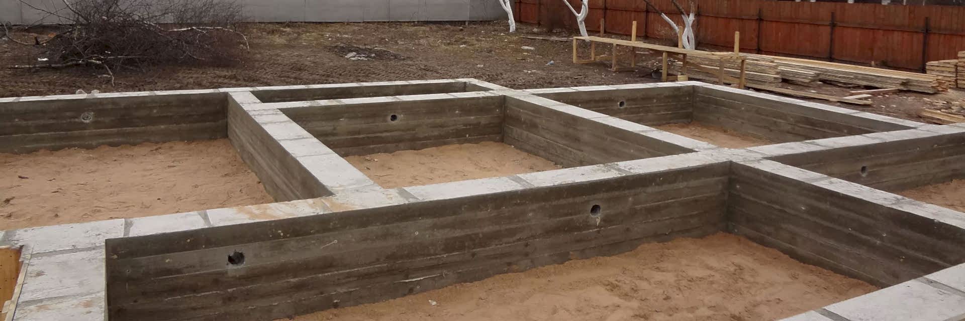 Фундамент для дома - ТПК Астана