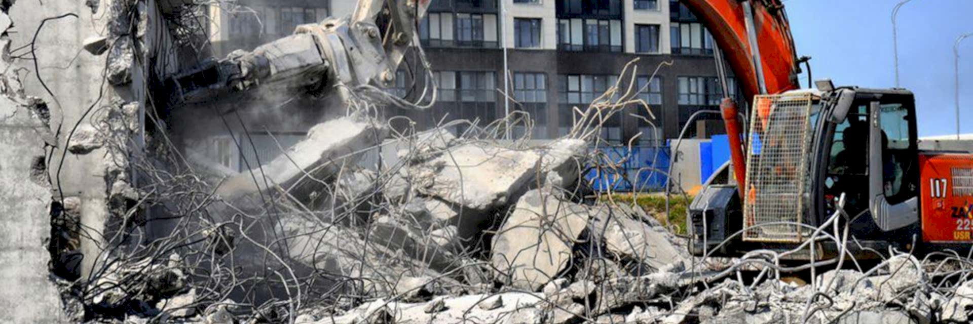 Демонтажные работы - ТПК Астана