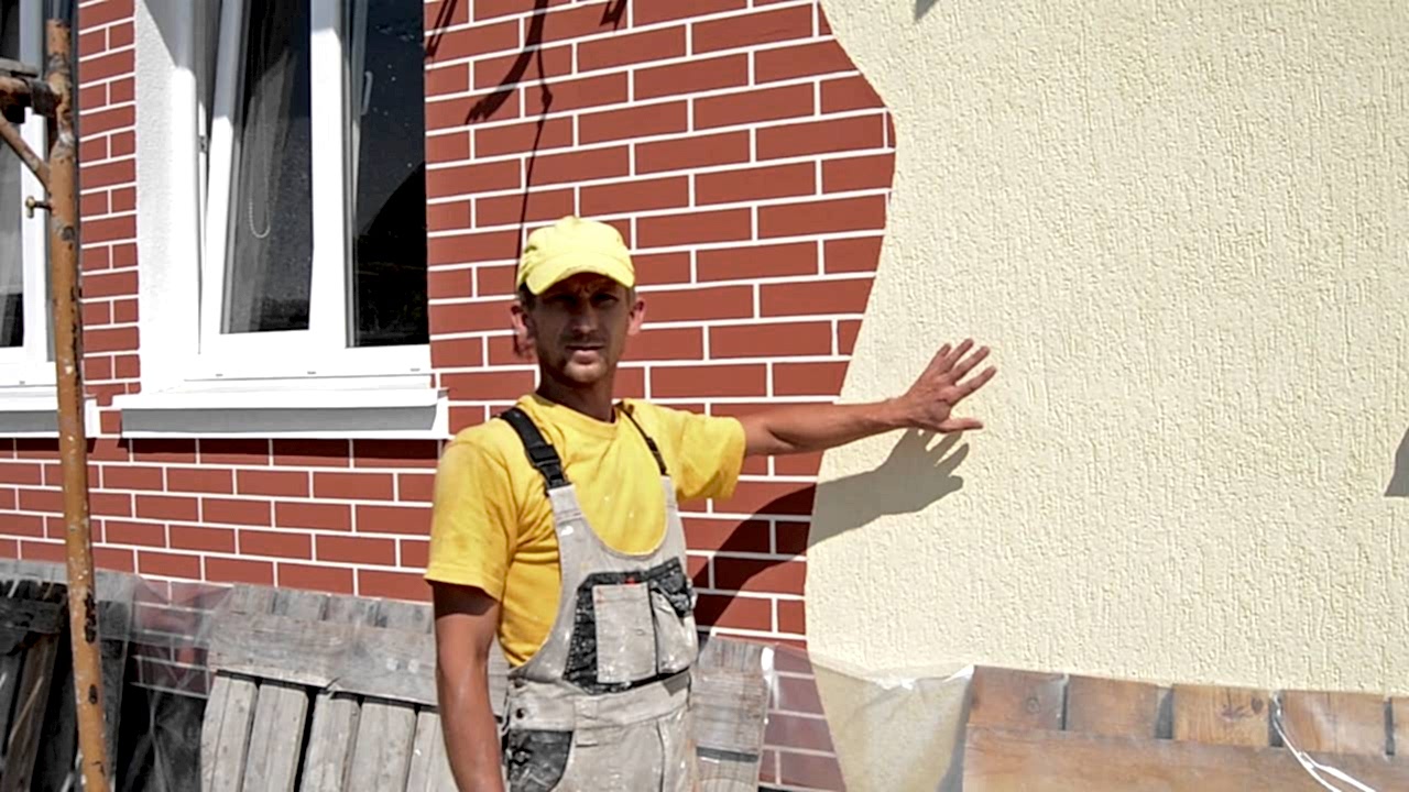 Штукатурка фасада - ТПК Астана