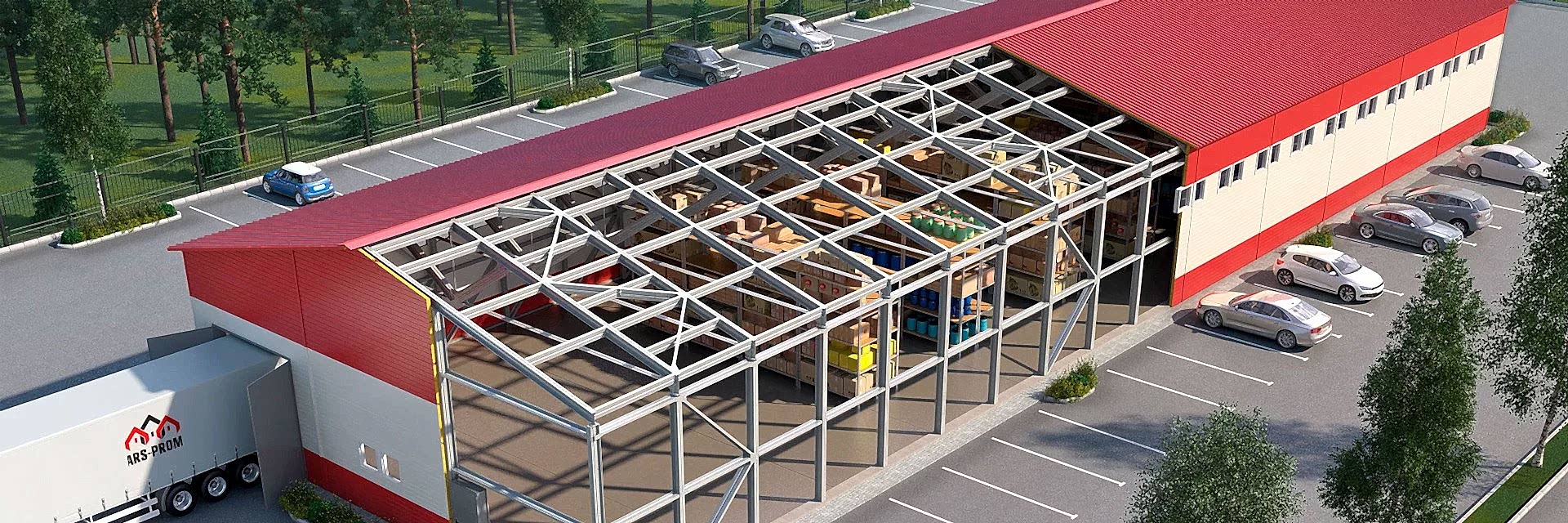 Строительство зданий из сэндвич панелей - ТПК Астана