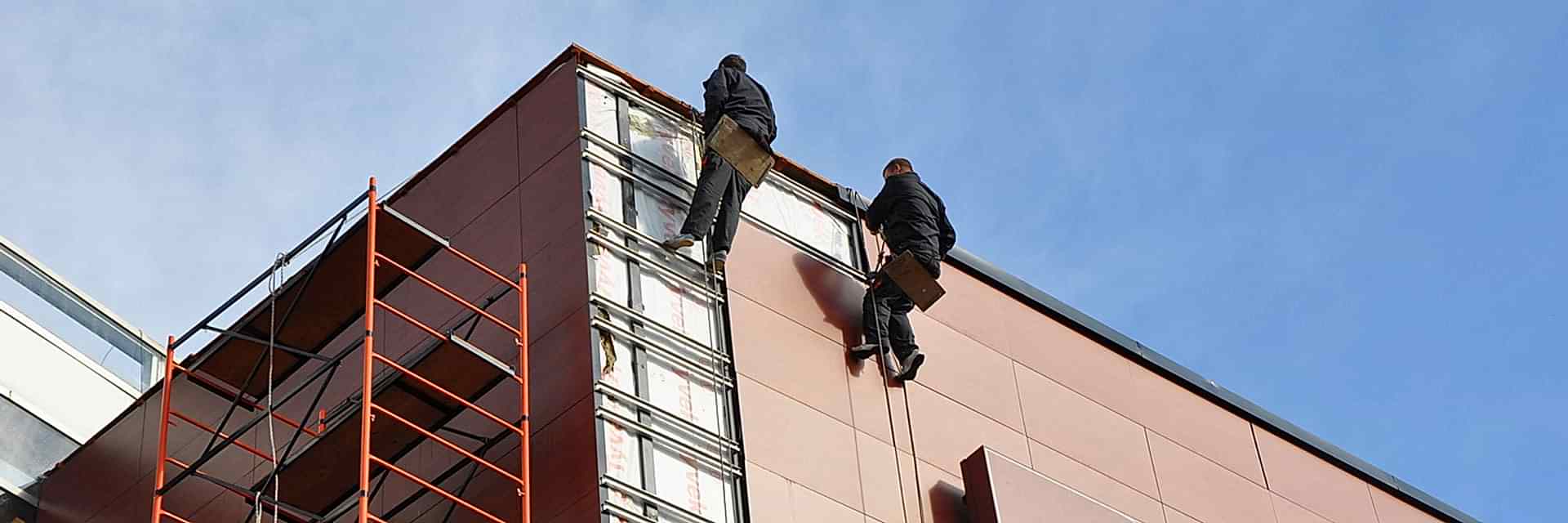 Монтаж фасадов - ТПК Астана